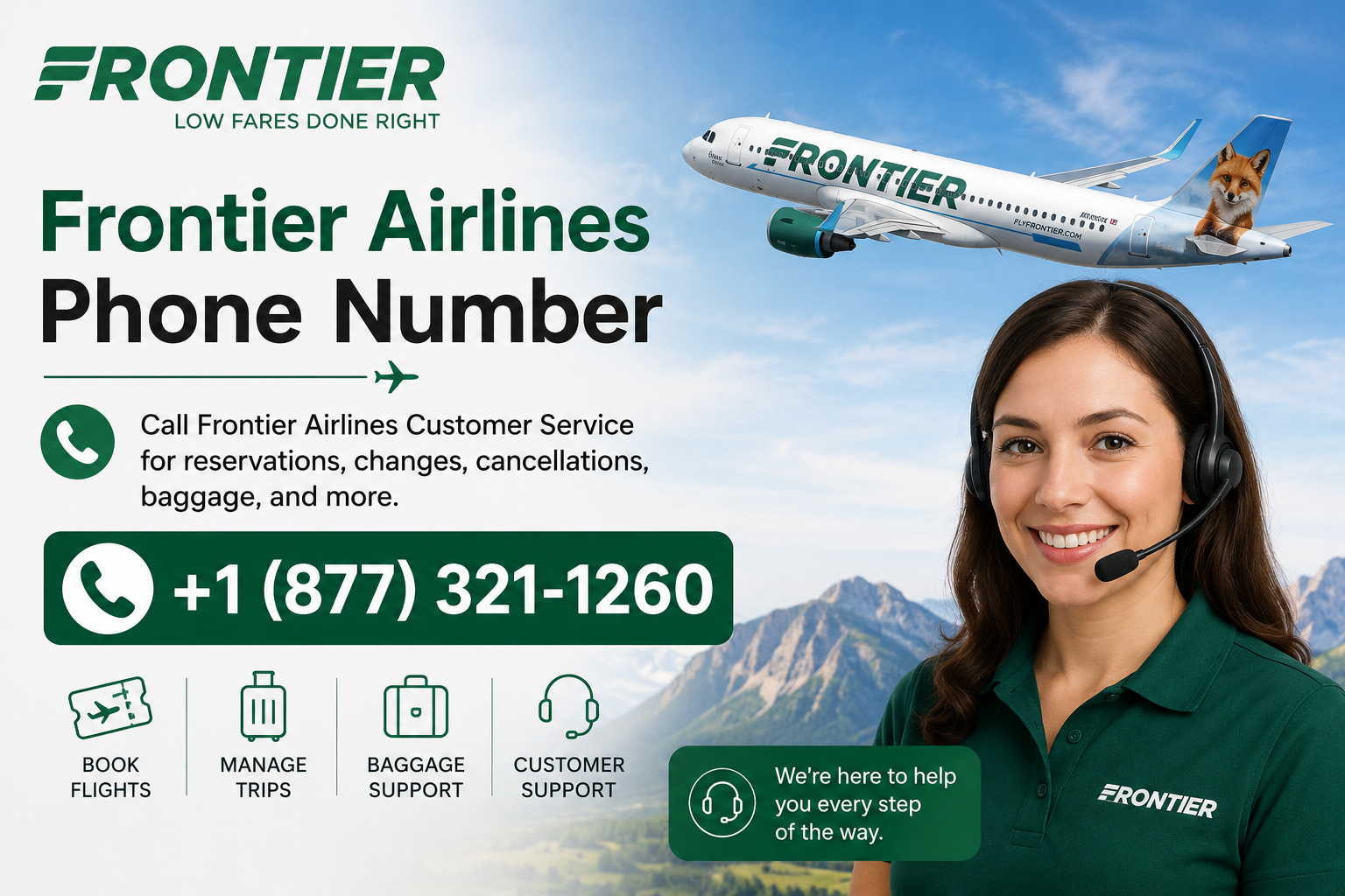 What is the Phone Number for Frontier Airlines Reservations USA?