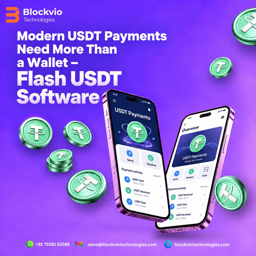 Modern USDT Payments Need More Than a Wallet – Flash USDT Software