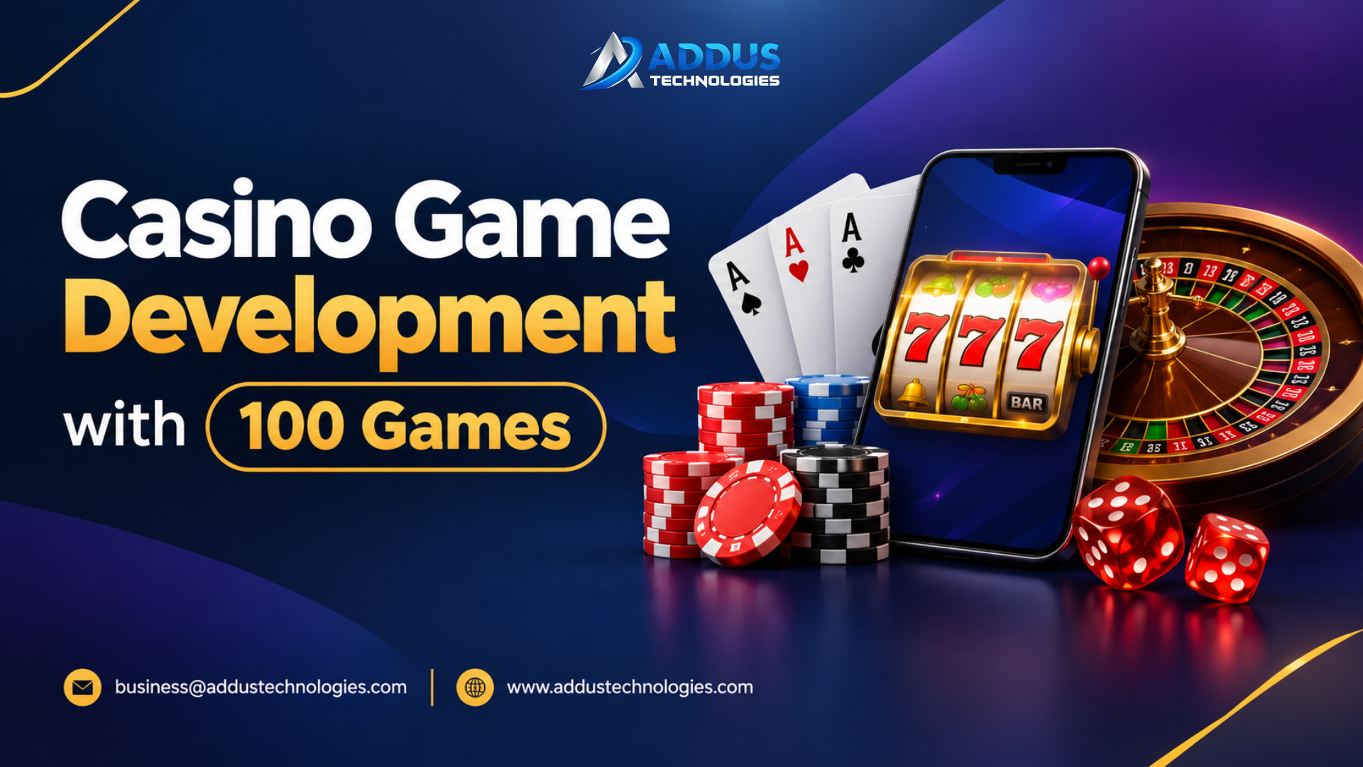Develop an Online Casino Platform with 100 Games