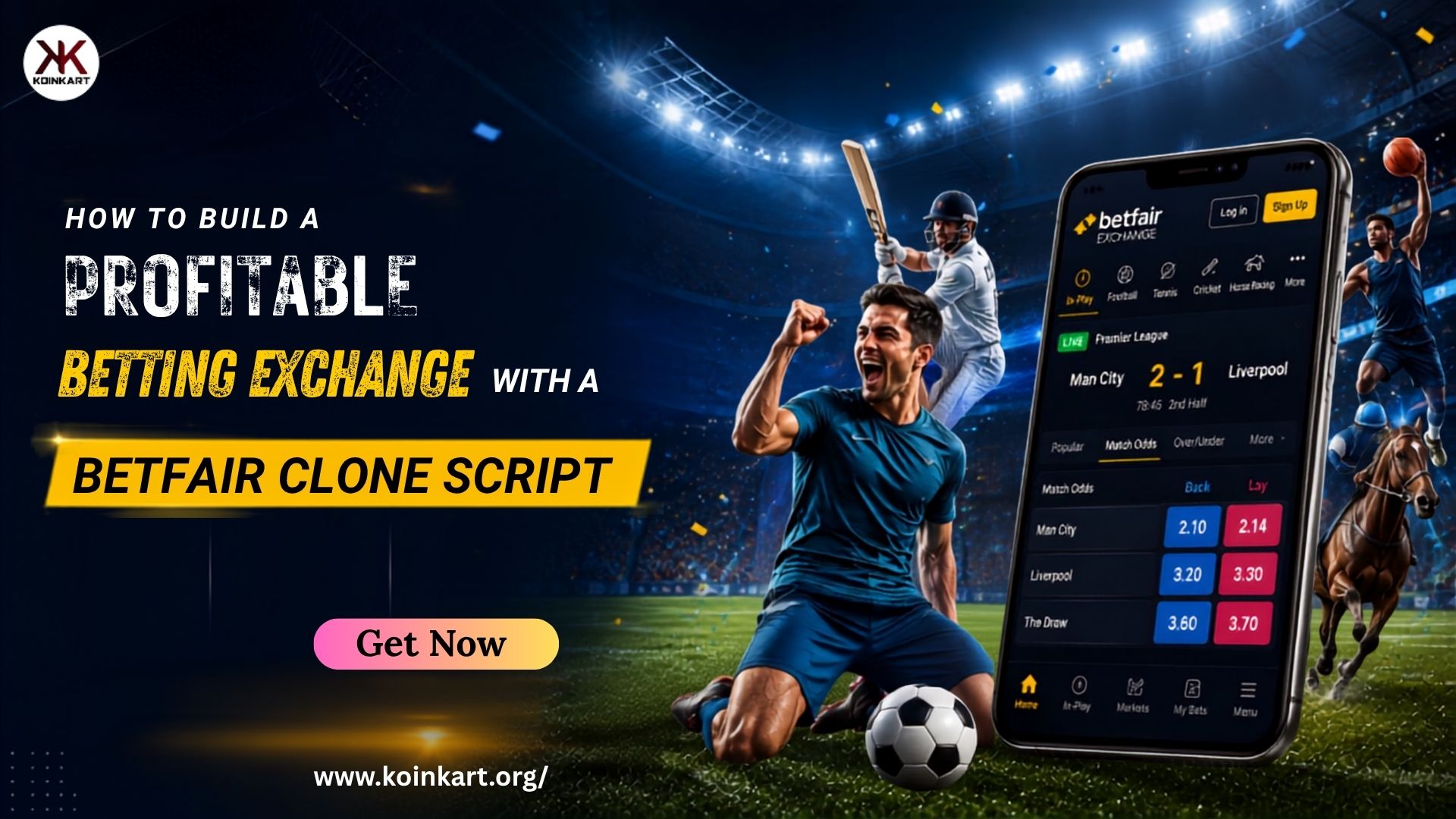 Betfair Clone Script for Real-Time and In-Play Betting Platforms