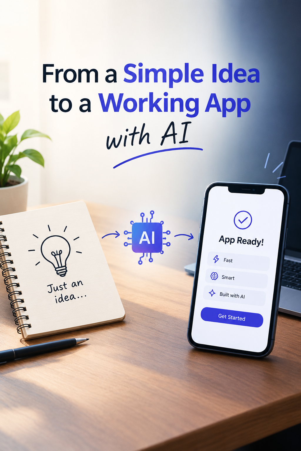 From a Simple Idea to a Working App with AI