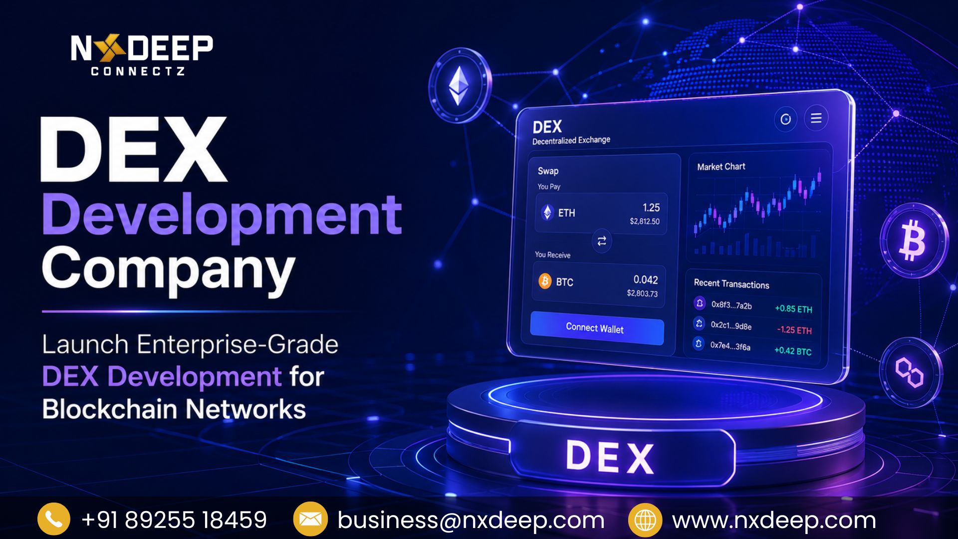 Innovative Smarter Trading Solutions with DEX Development