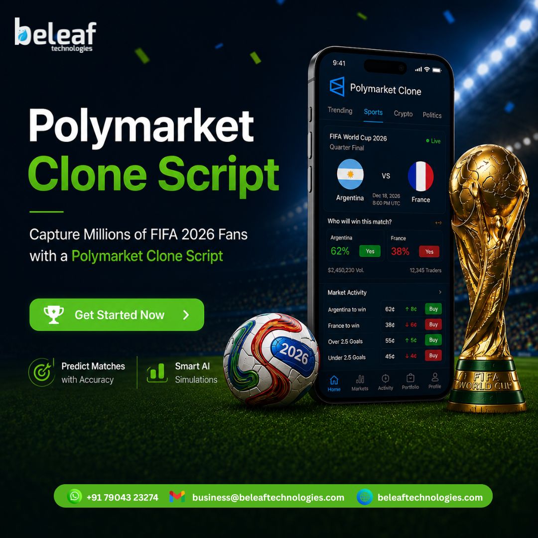 Capture Millions of FIFA 2026 Fans with a Polymarket Clone Script