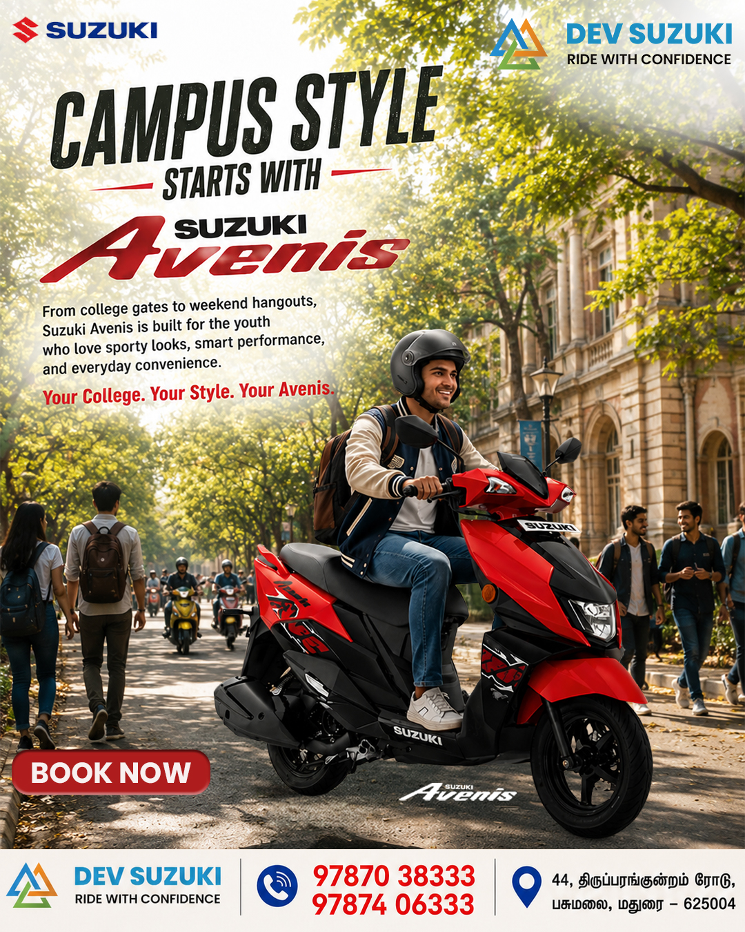 How to Choose the Right Suzuki Bike Dealer in Madurai?